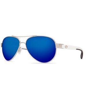 Costa Del Mar Men's South Point Aviator Sunglasses Blue Mirror